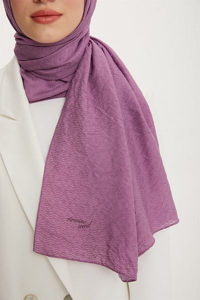 Armine Trend Star Shawl 3 Textured - Ats3str-544 - Dried Rose