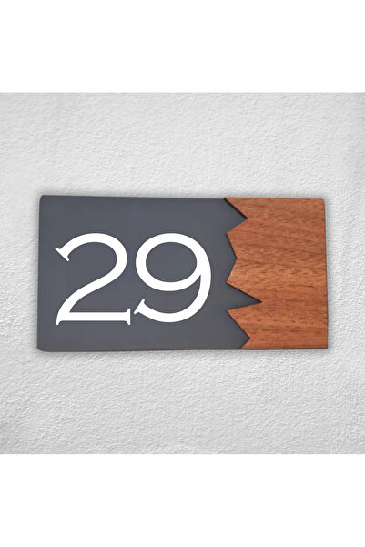 Dekokonsept Woodenseri Horizontal Plexi Wooden Detailed Uv Printed Apartment ...