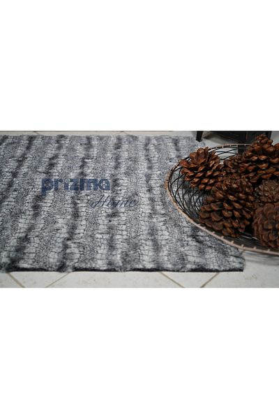 Prizma Micropost, Non-Slip, Washable 2-Piece Bathroom Rug, Mat| Rabbit - (60X100) (50X60)cm