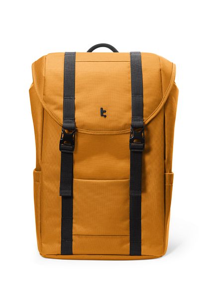 Tomtoc حقيبة ظهر للكمبيوتر المحمول Vintpack Ta1 مقاس 15.6 بوصة / 22 لتر باللون الأصفر - Ta1m1y1