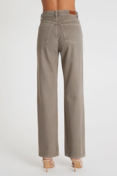 CROSS JEANS Diana Vizon Yüksek Bel Dad Straight Fit Jean Pantolon C 4517-033