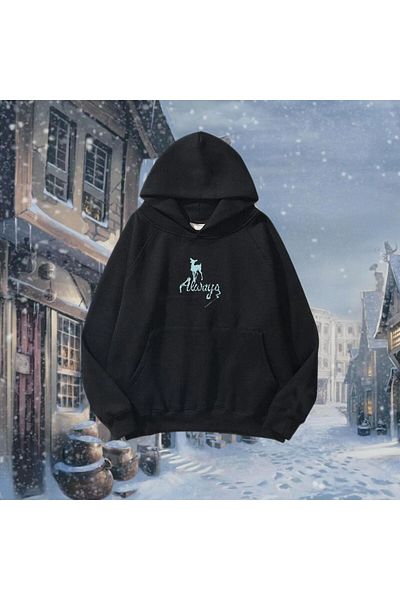 DWN WEAR Φούτερ με κουκούλα Χάρι Πότερ