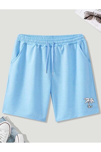 MYDARKSTYLE NEW SEASON Men's PALM PRINT SHORTS