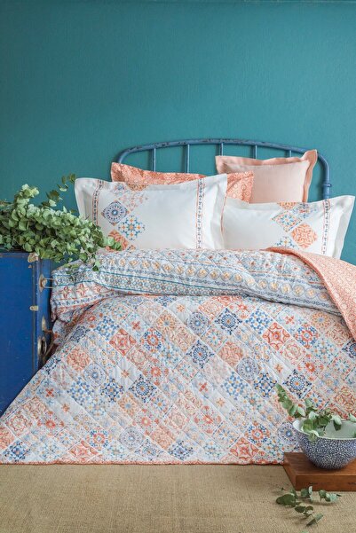 Apricitas HOME Elliot Çift Kişilik %100 Pamuk Kapitoneli Nevresim Takımı