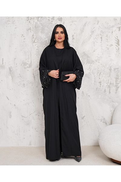 MAY MARA WOMEN'S ARM STONE EMBROIDERED 3-PIECE BLUZED PANT WITH LAMELET Suit