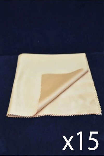vekaconcept 15 Pieces Large Size Microfiber Glasses Tablet Phone Cleaning Wipes 30*30 Cm large size cloth