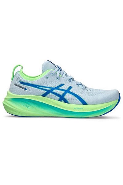 Asics GEL-NİMBUS 26 LITE-SHOW Men's Gray Blue Running Shoes 1011B847-400