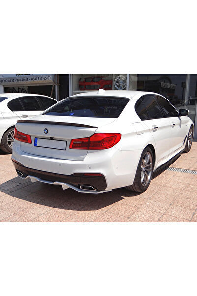 3M Bmw 5 Serisi G30 -G30 LCI M  Kalın Tip Bagaj Spoileri Boyasız