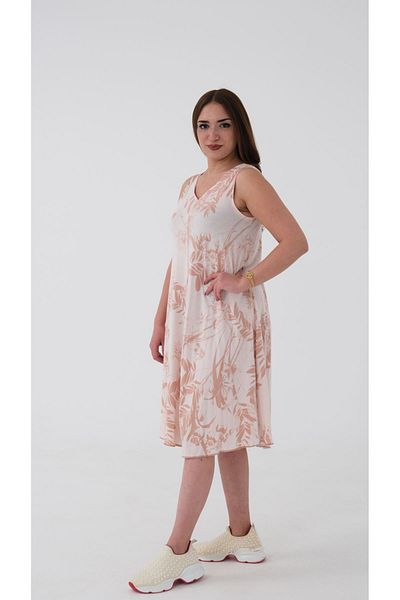 Blues Outlet ROCHIE DE FEMEI CU MÂNECĂ ZEROĂ CU GÂTUL V PIETANAT-MODEL-5