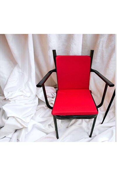 DÜŞLER EV TEKSTİLİ 40*80 Red Back Chair Cushion