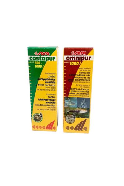 SERA Costapur ve Omnipur 50ml 2li Set