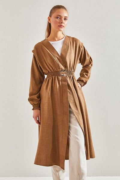 Bianco Lucci Modest Дамска шапка с хиджаб с ластик на талията60151007