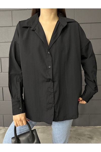 BİKELİFE Cămașă oversize pentru damă - Croială relaxată