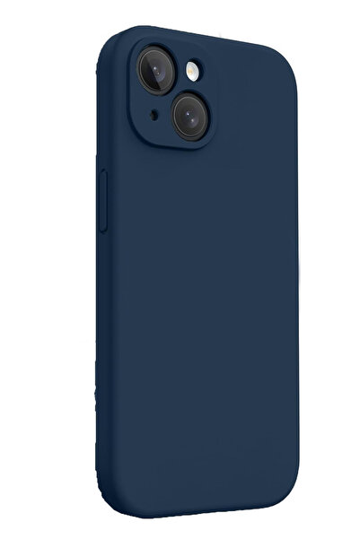 Caseji İphone 13/ iPhone 14 Uyumlu İçi Kadifeli Kamera Korumalı Lansman Kılıf