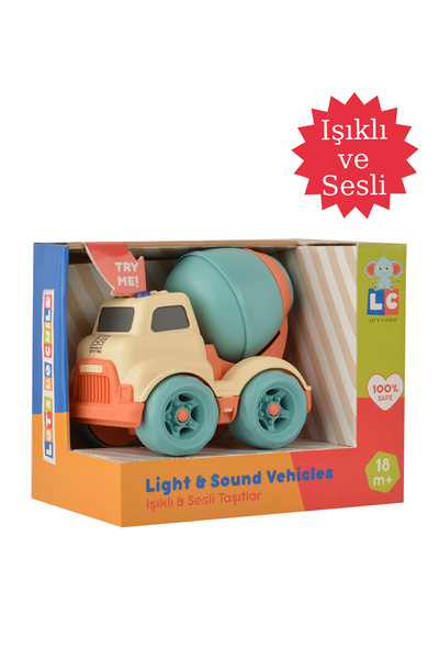 LETS BE CHILD Işıklı Ve Sesli Minik Mikser Krem