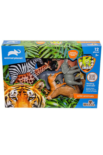 Vardem Kutulu 12'li Vahşi Hayvan Seti