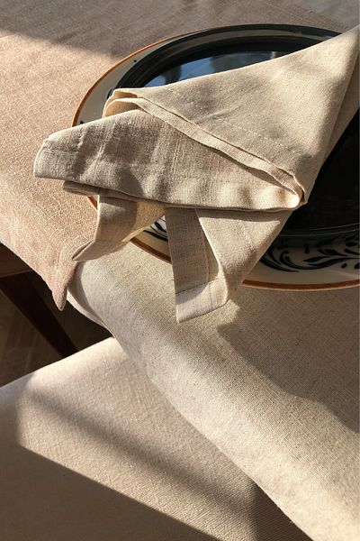 Less Sürdürülebilir Yaşam Gereçleri Linen Napkin 2 pieces