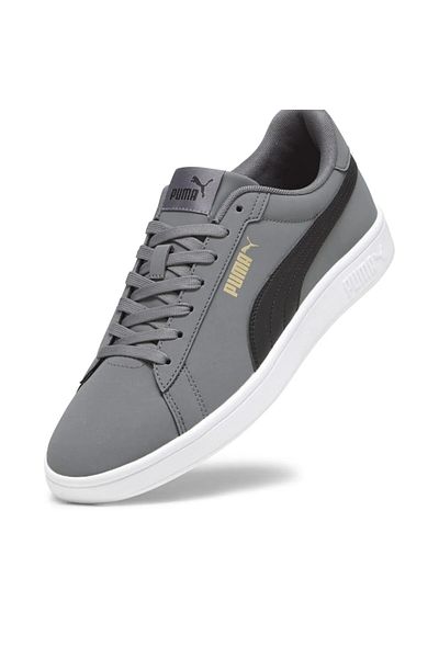 Puma Smash Buck Gray Black Men's Casual Shoes