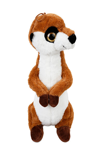 HALLEY لعبة النمس القطيفة باللون البني مقاس 35 سم