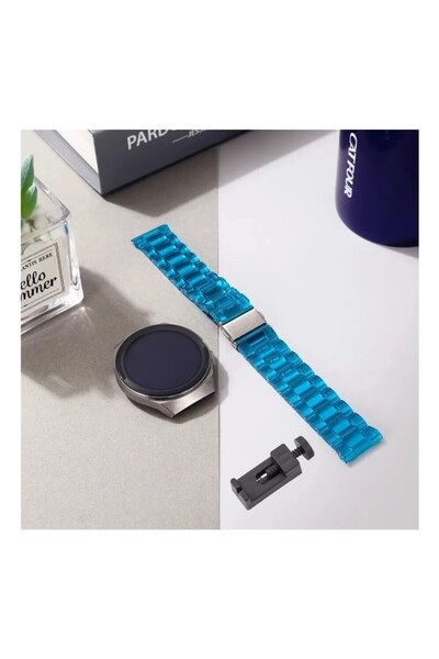 PSGT Şefaf Galaxy Watch Uyumlu Için22mm Loop Watch Band Strap