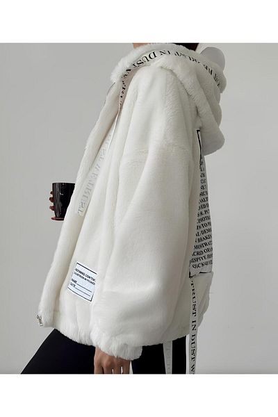 Fi-MA's Printed Plush Jacket