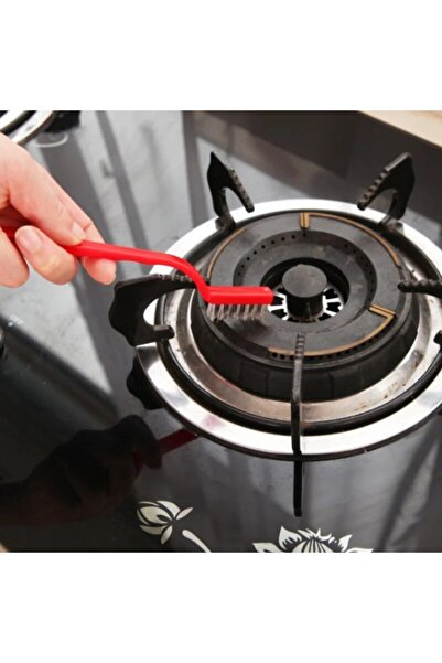 Duffa 3'lü Set Tel Fırça Yağ Kir Pas Sökücü Temizlik Seti Airfryer Fırın Ocak Lavabo Tava Temizlik Fırçası