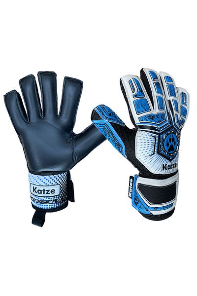 Katze Predator Goalie Gloves Black Blue