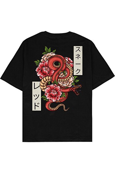 Adrift Μπλουζάκι Posion Black Oversize Unisex