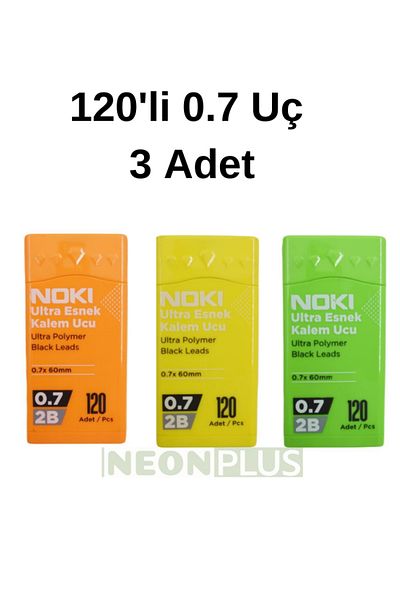 NEON PLUS 120 pcs 0.7 Pen Tips 3 Pieces Noki min