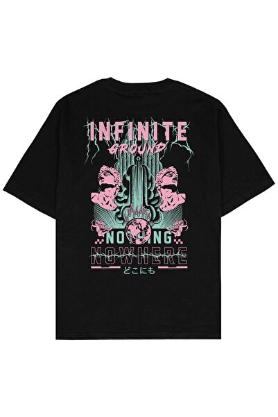 Adrift Μπλουζάκι Unisex Infinite Black Oversize