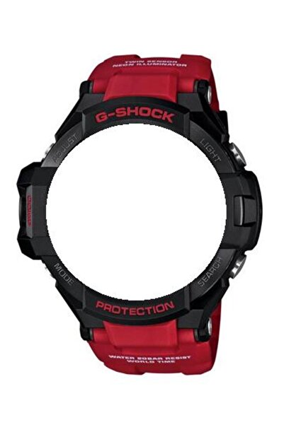 Casio Ga-1000-4b Orijinal Bordo Renk Silikon Saat Kordonu Kayışı