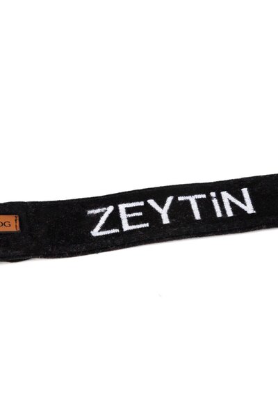 Lusi Doog Dişi Köpeklere için İsme Özel Köpek Tasması İsimli Köpek Tasması ve Dişi Köpek Papyonu (Kadife)