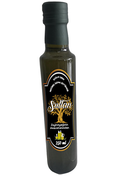 Sultan Zeytin Yağı SULTAN SOGUK SIKIM NATÜREL SIZMA ZEYTİNYAĞI 250 ML CAM