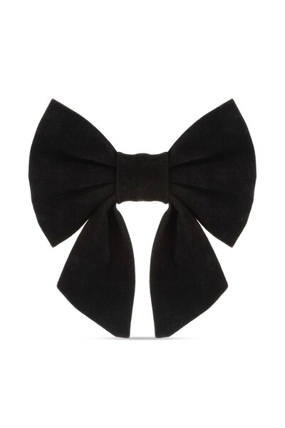 Lusi Doog Dişi Köpeklere için İsme Özel Köpek Tasması İsimli Köpek Tasması ve Dişi Köpek Papyonu (Kadife)