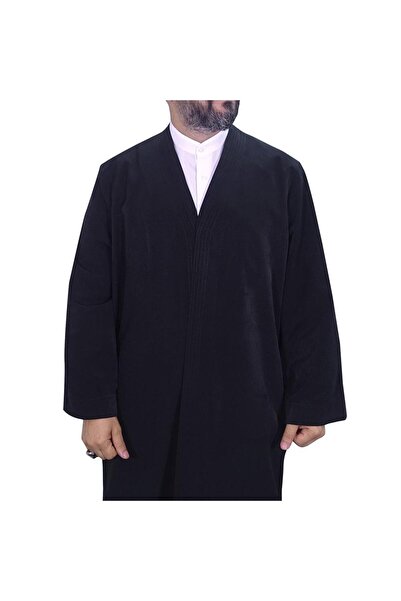 Akıncı Tekstil Buhara Cübbe - Namaz Cübbesi Siyah