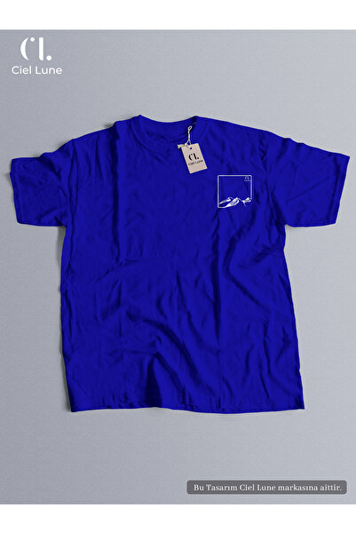 NEVERMIND Tricou supradimensionat unisex Ciel Lune Design