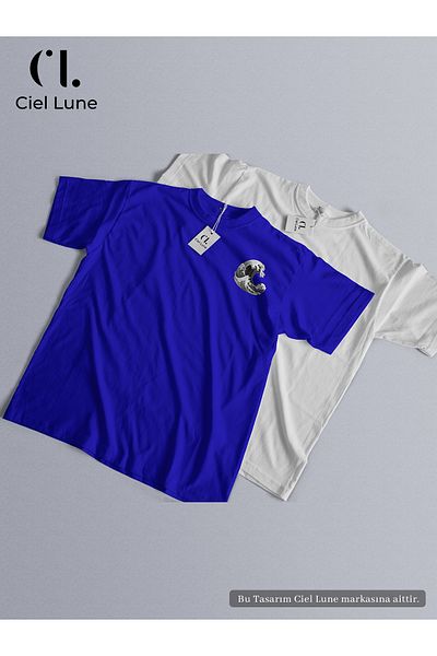 NEVERMIND Μπλουζάκι Unisex Dark Vave Design Oversize
