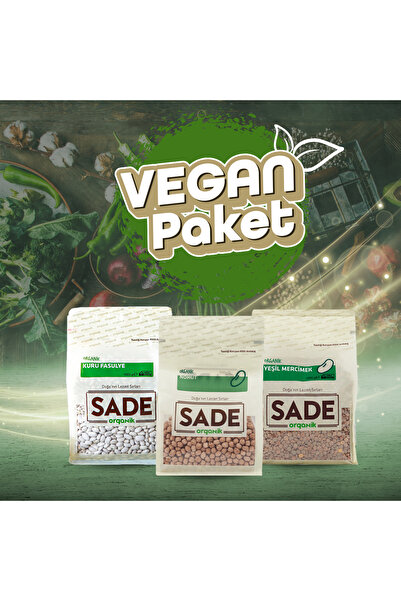 Sade Organik SADE ORGANİK VEGAN PAKETİ