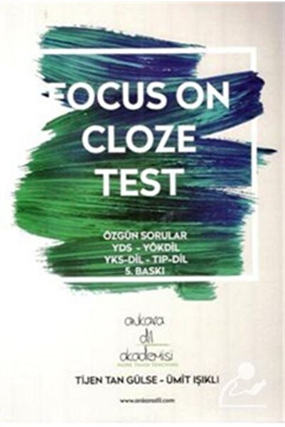 Ankara Dil Akademisi Focus On Cloze Test