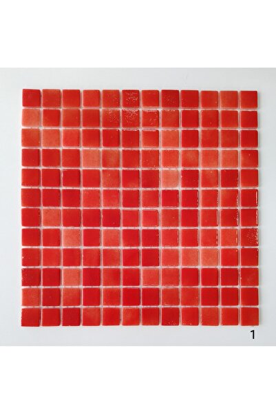 MozaiKristaL Yaşam Alanlarının Tüm Yüzeyleri Için 25x25x5mm Cam Mozaik. ( 1 K...