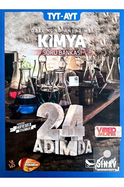 Sınav Yayınları Tyt Ayt Kimya 24 Adımda Özel Konu Anlatımlı Soru Bankası