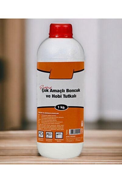 Kandillo Şeffaf Çok Amaçlı Boncuk Ve Hobi Tutkalı, 1kg. Kasnak Keçe Hobi Yapıştırıcı Tutkal