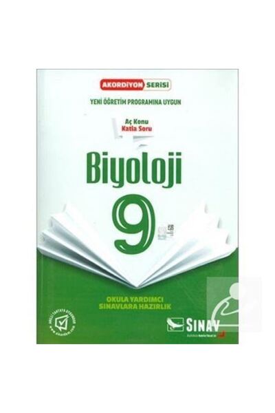 Sınav Yayınları 9.sınıf Biyoloji Aç Konu Katla Soru Akordiyon Serisi