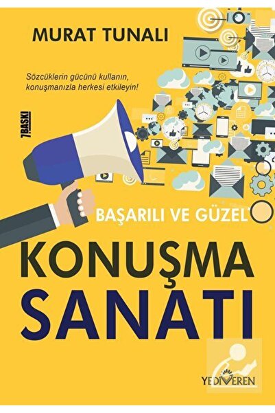 Yediveren Yayınları Başarılı ve Güzel Konuşma Sanatı Murat Tunalı - Murat Tunalı