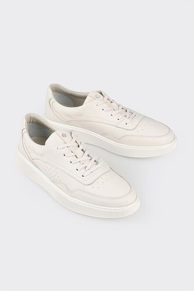 Elle Shoes إكرو جلد أحذية رجالية عادية
