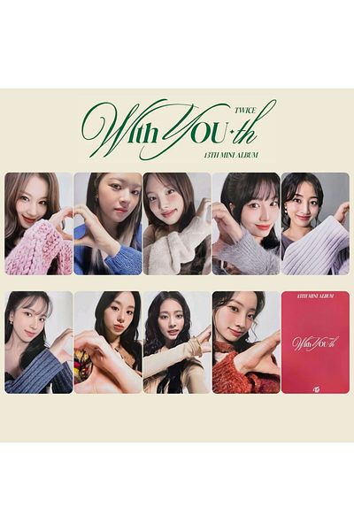 Kpop Dünyasi TWICE '' With You th '' POB 1 PC Set
