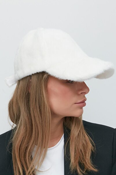 C&City Plush Brim Hat 8008 Ecru