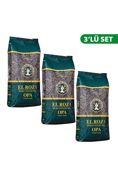 El Roza Opa Ceylon Tea 500G*3Pcs