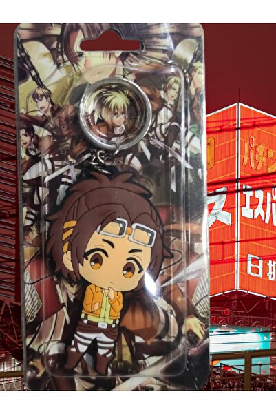 FG KONNİCHİWA ATTACK ON TITAN SİLİKON ANAHTARLIK ÇANTA AKSESUARLARI ANİME MANGA