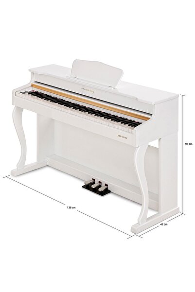Arsenberg Adp-1977w-b3 Dijital Piyano 2025 Yeni Versiyon ( Hediyeler)